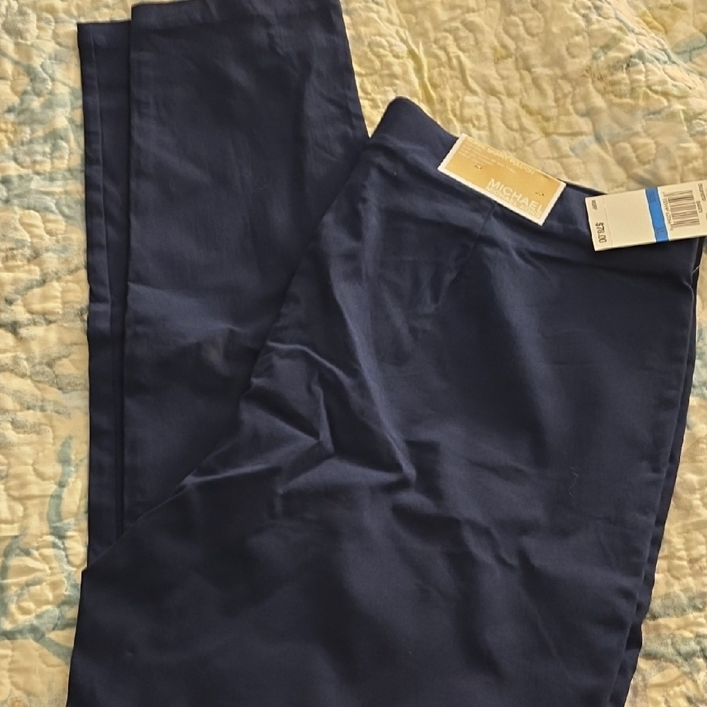 MICHAEL Michael Kors Navy Skinny Pants
